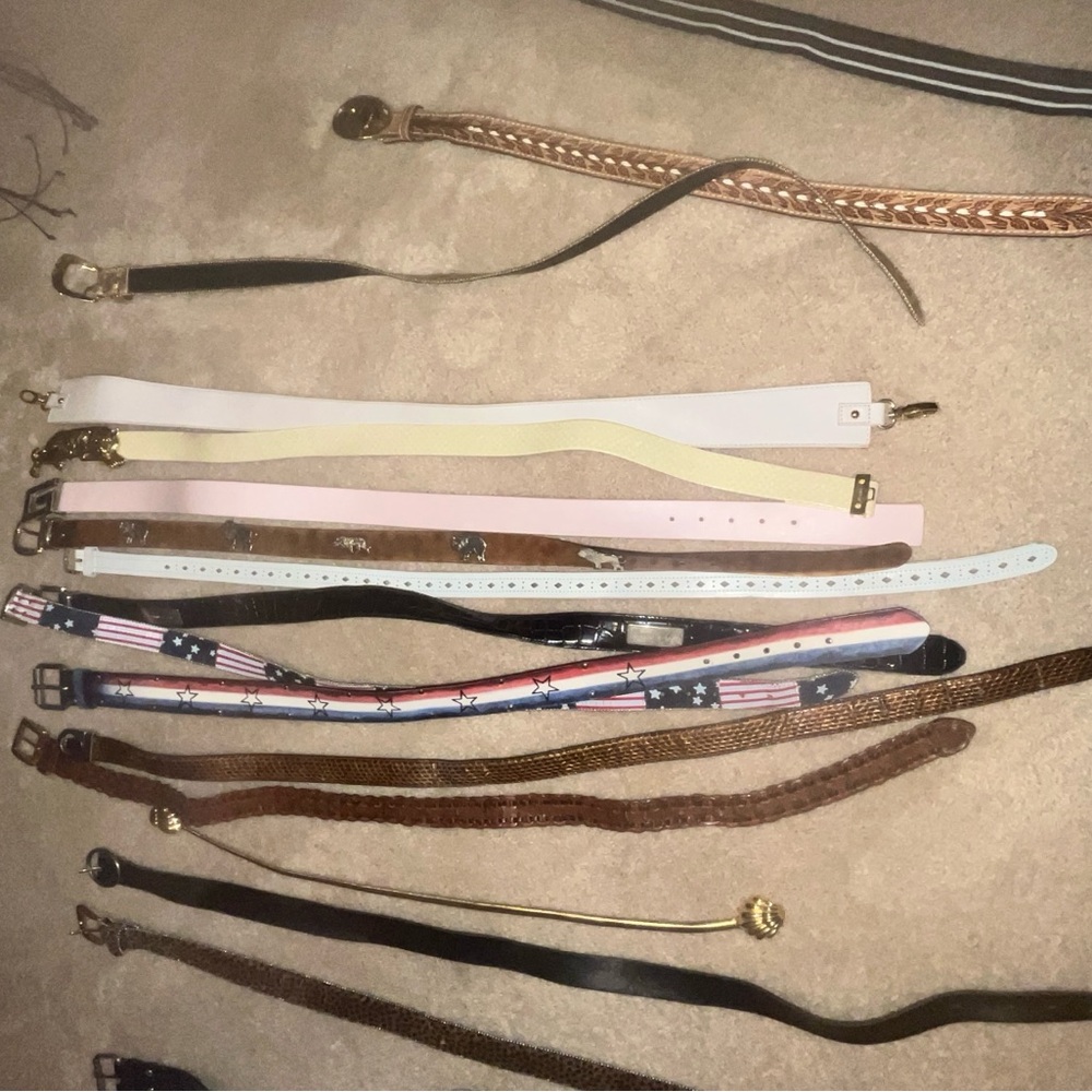 Assorted Colorful Belts Collection - Picture 7 of 8